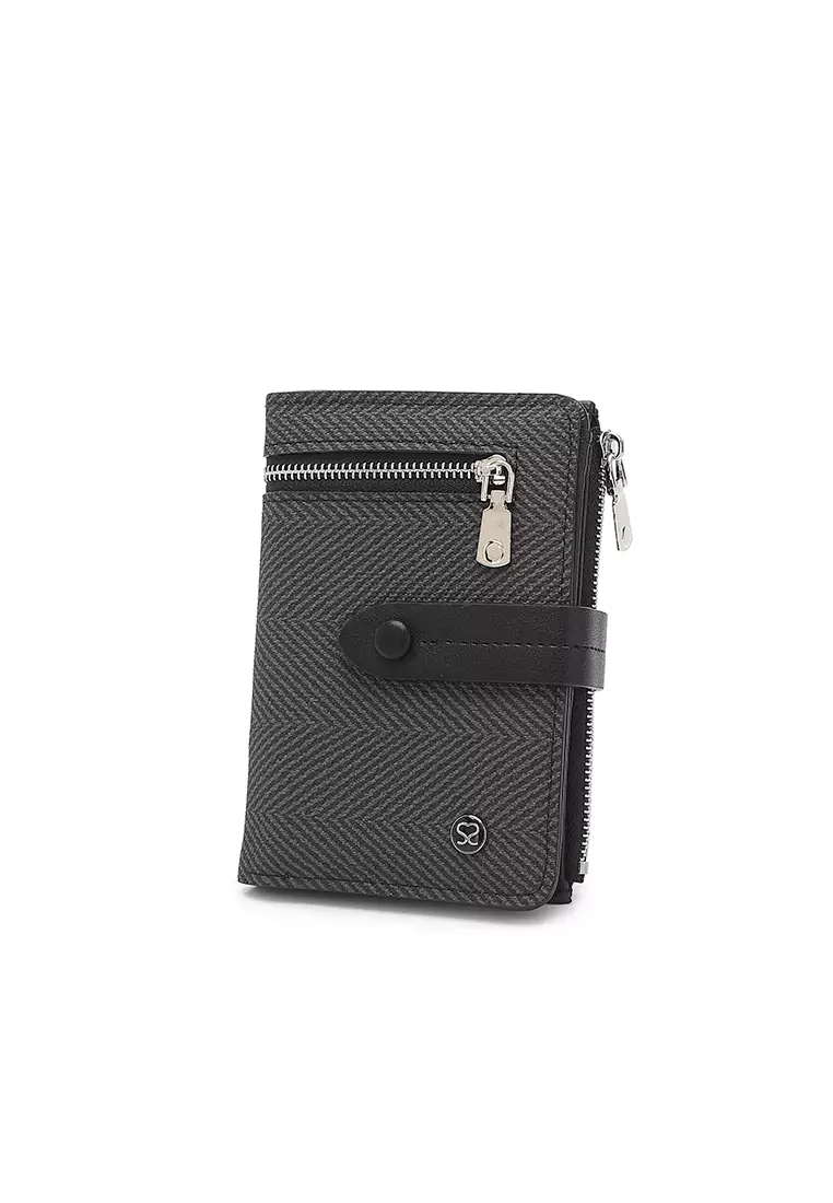 Women's Short Wallet / Purse (錢包) - 黑色