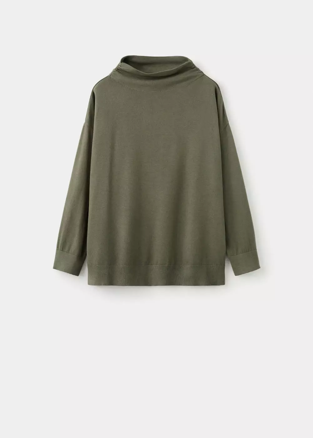 Sweater lipit kerah perkins