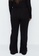 Trendyol black Plus Size Ribbed Wide Legs Knit Trousers FFE90AAF943112GS_2