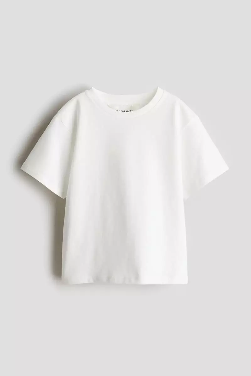 Loose-fit pima cotton T-shirt