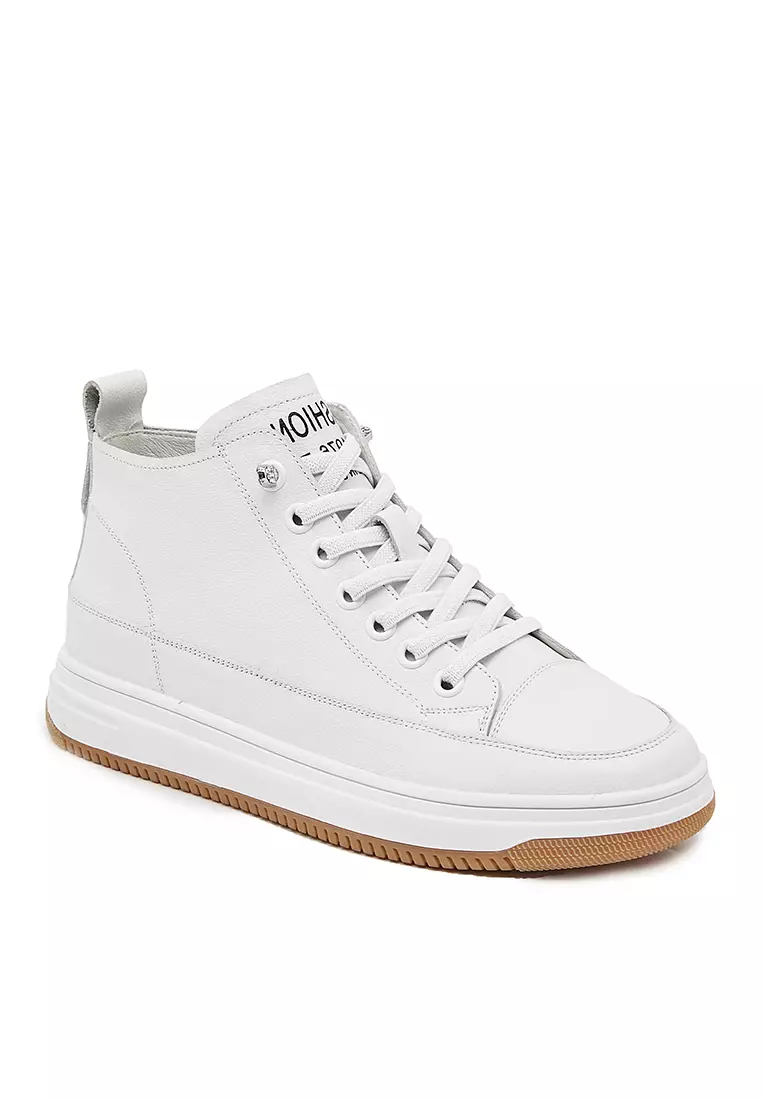 High-top Casual Leather Sneakers RX9303