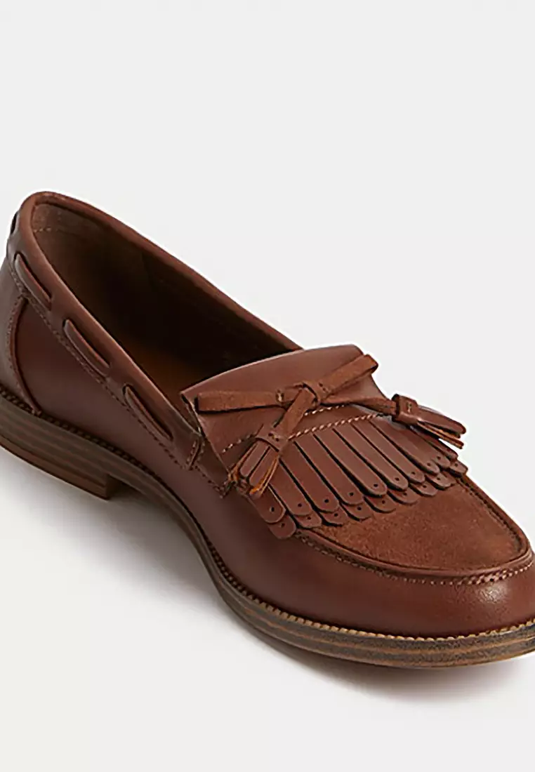 Tassel Bow Loafers