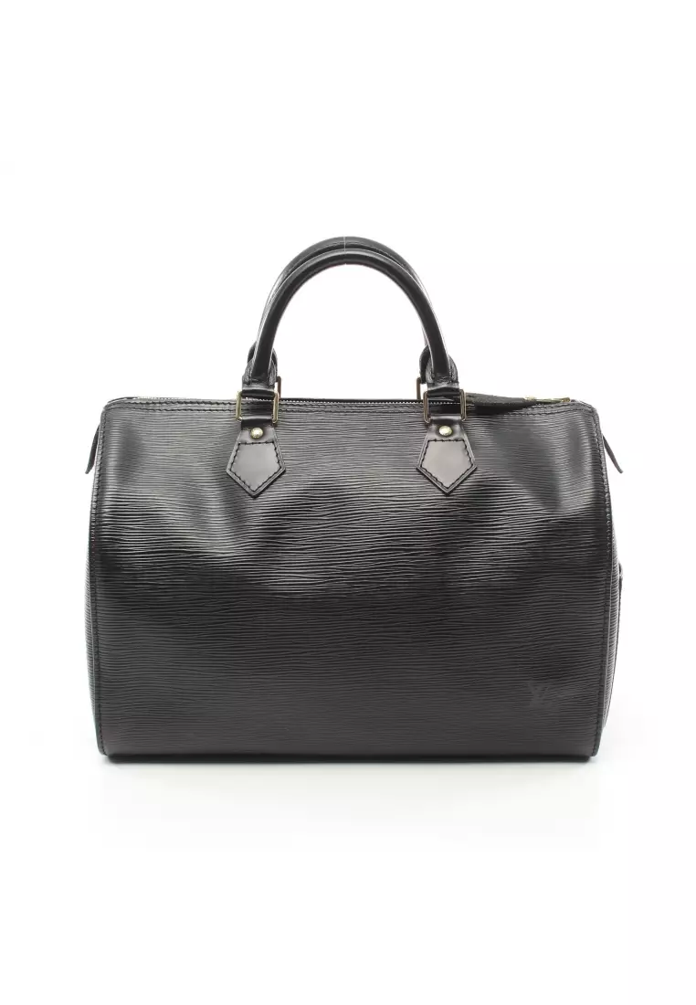 Louis Vuitton Pre-loved LOUIS VUITTON speedy 30 Epi Noir Handbag leather  black 2023, Buy Louis Vuitton Online