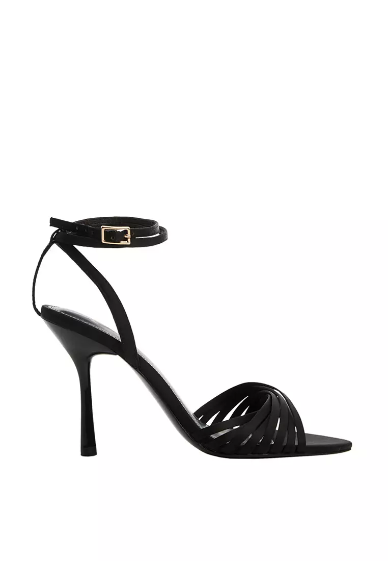 Mango Strappy Heeled Sandals 2024 Buy Mango Online ZALORA Hong