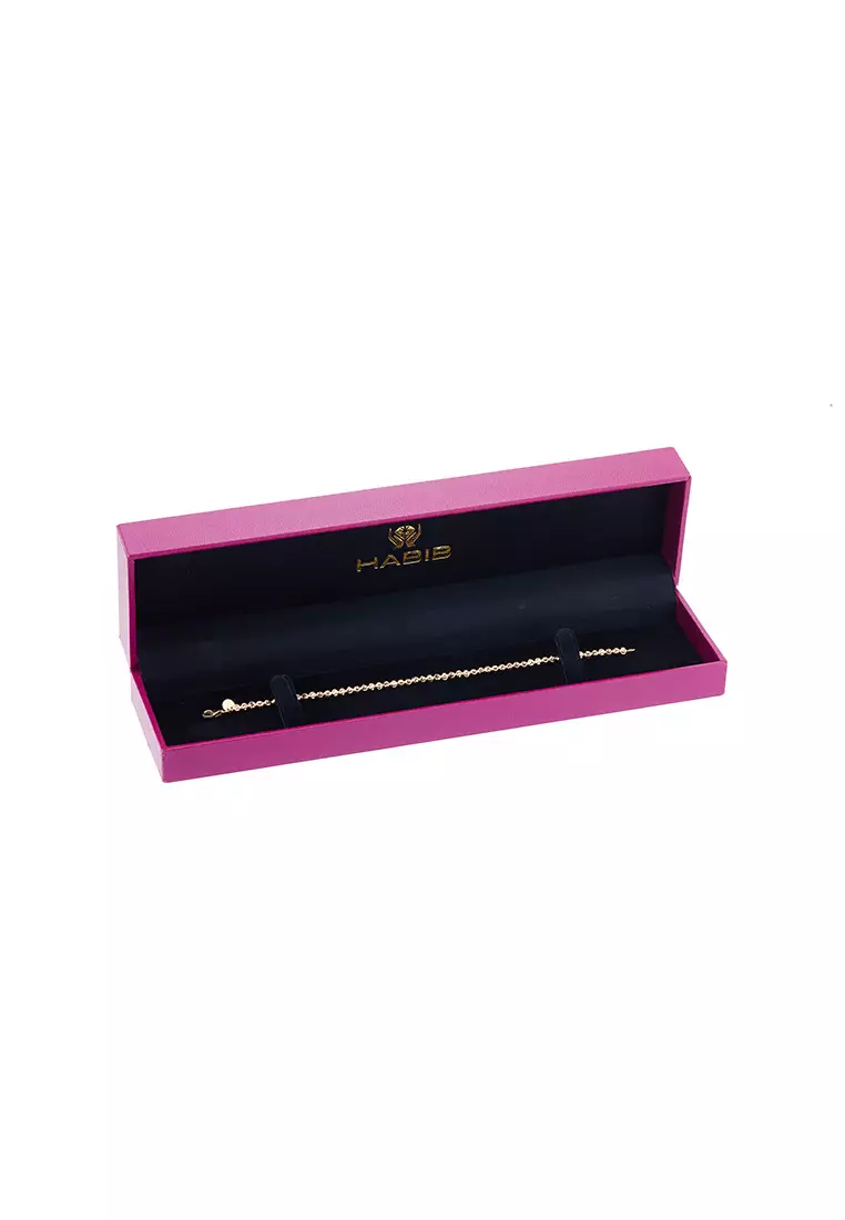 HABIB 916/22K Yellow Gold Bracelet GW47750923(03Y)