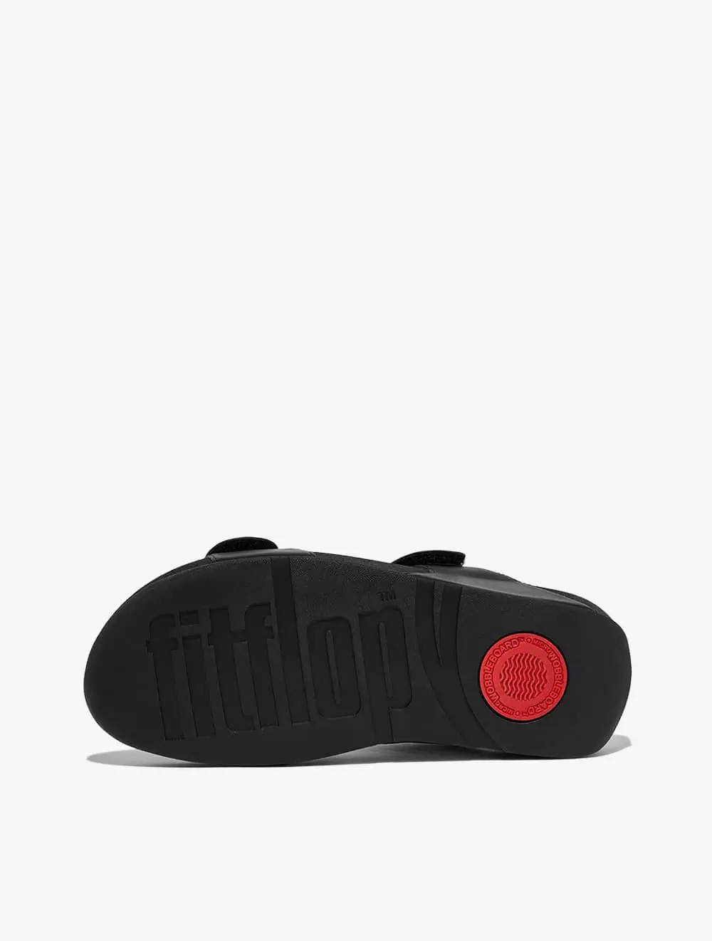 Fitflop Lulu Adjustable LT BS  FV8-090 Women's Sandals- All-Black - Black