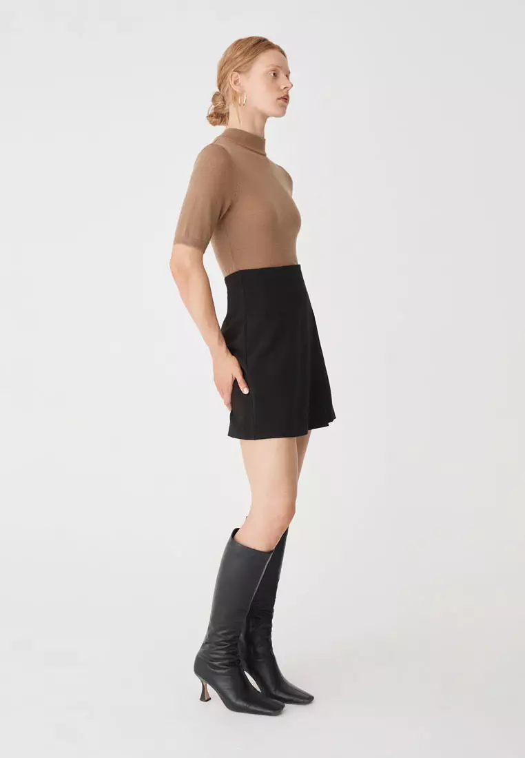 Ellen Wool Short Sleeve Knit