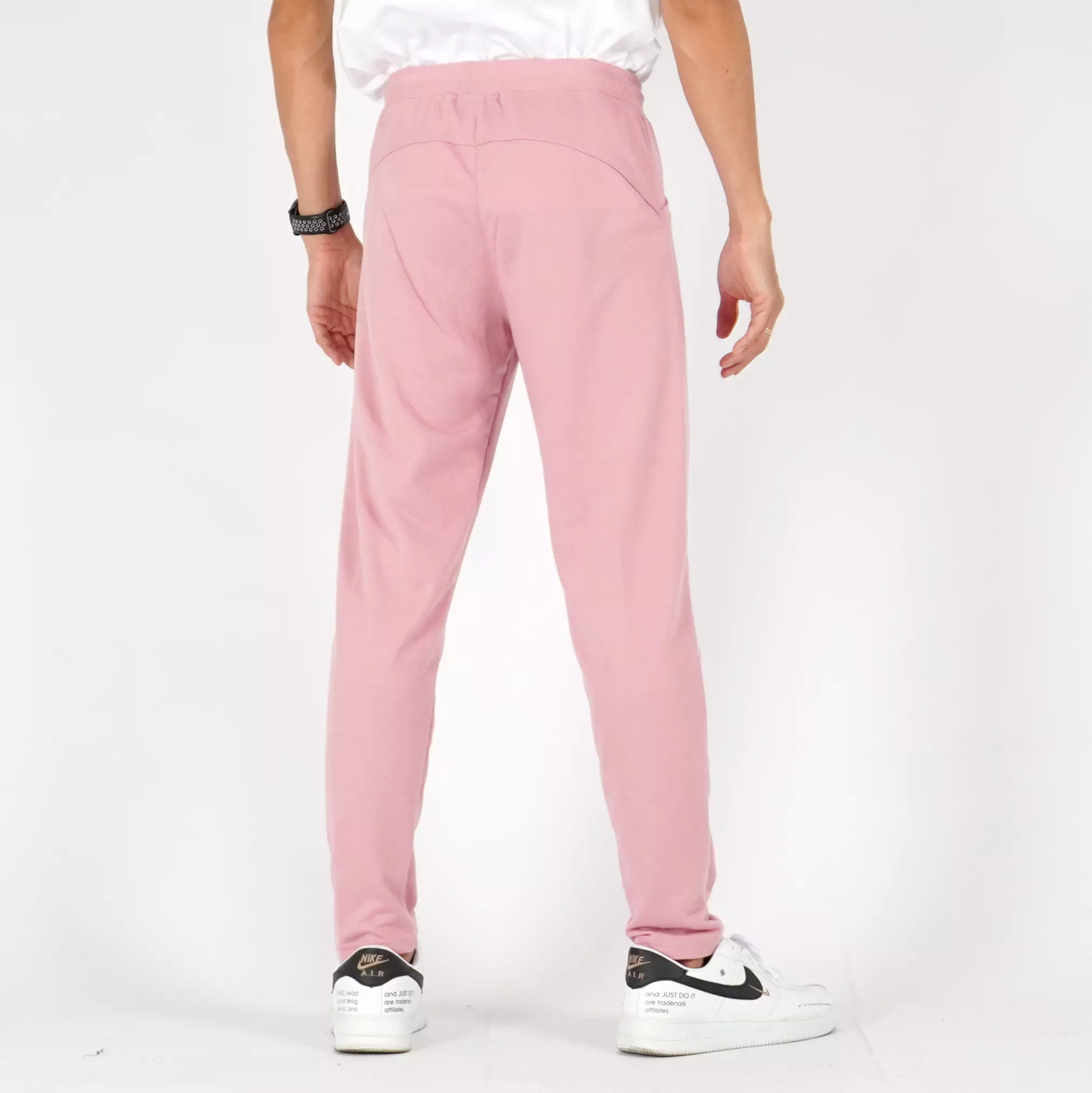  MICHAEL Celana Panjang Pria Slim Fit Training Pants Pria - PINK