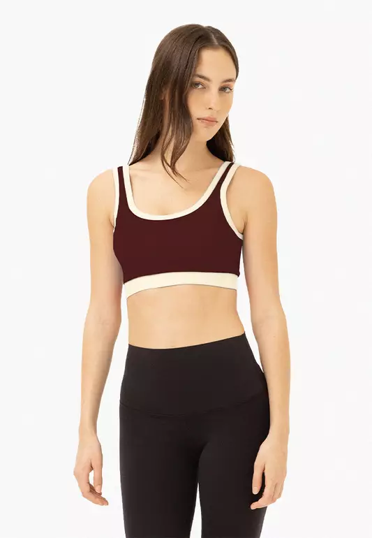 Super You Rib Bra - Red