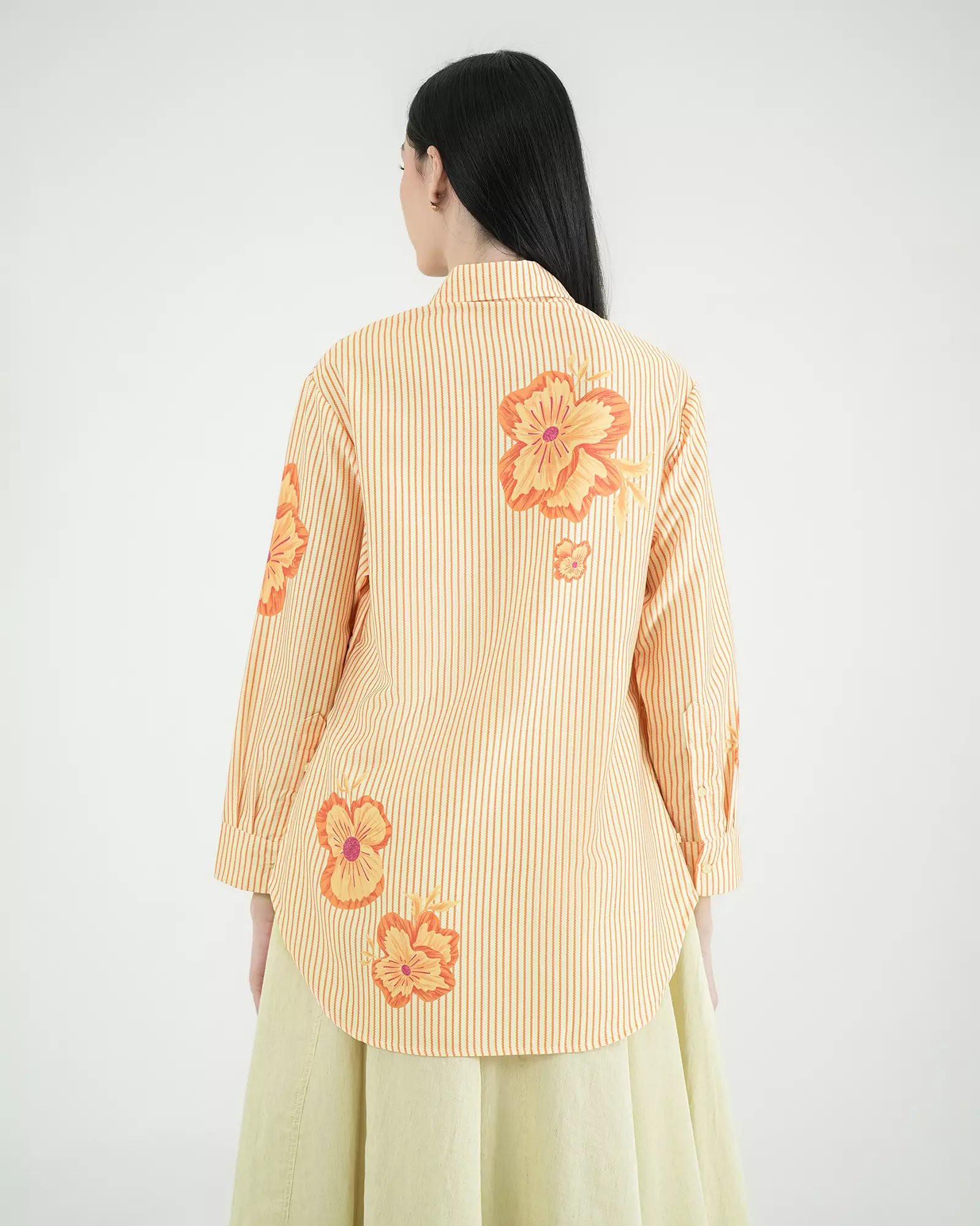 Geulis.id BOYANE SHIRT - Orange