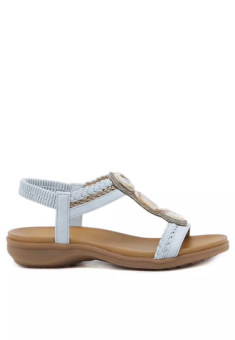 Buy Twenty Eight Shoes Elastic Strap Beach Sandals ALM3623 1 2024
