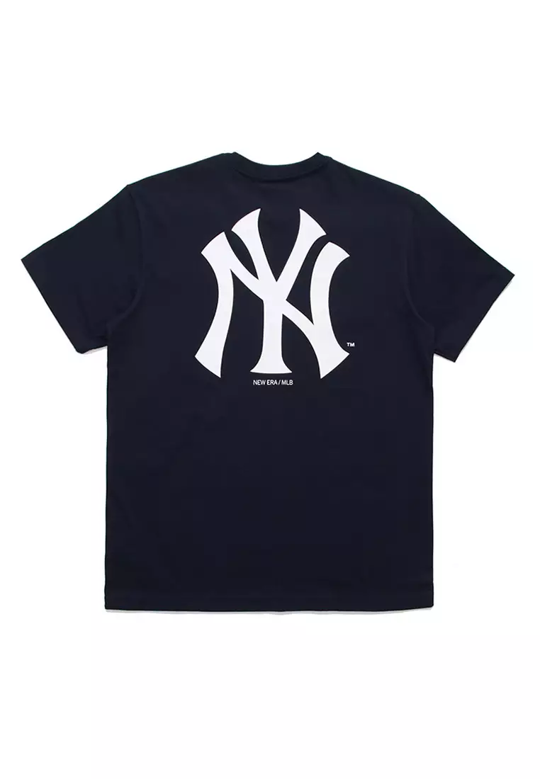T-shirts New Era New York Yankees MLB Team Wordmark Oversized T-Shirt Grey
