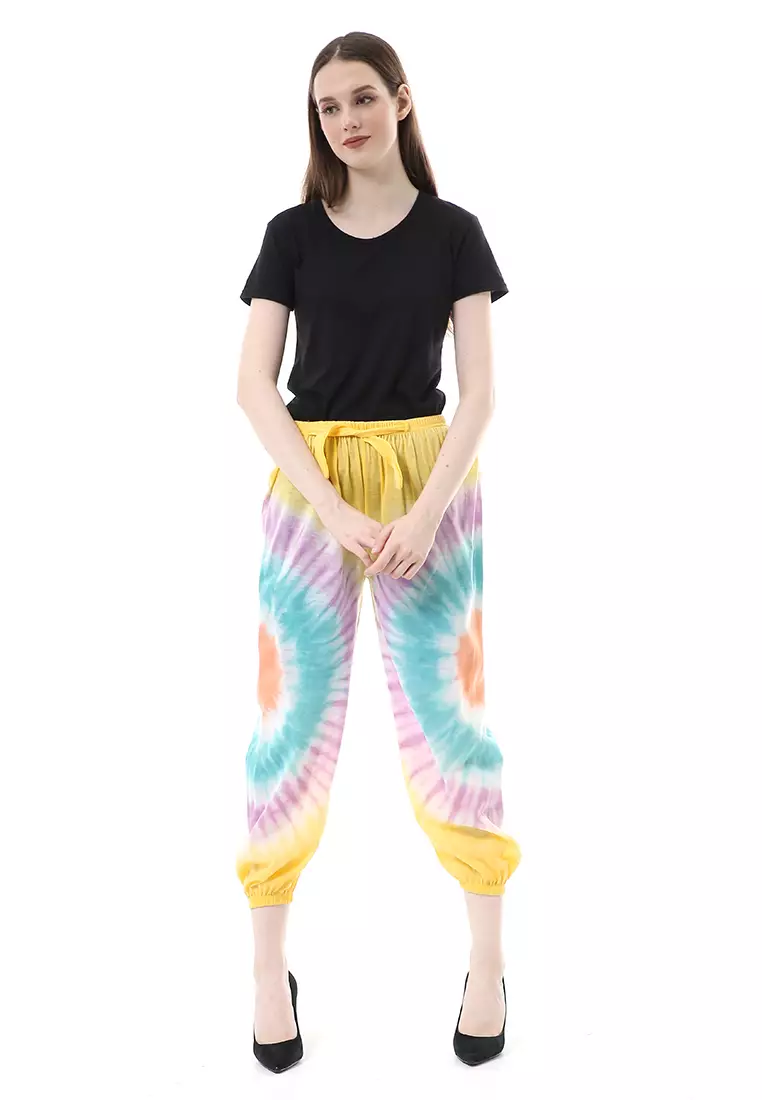 Airani Joger Aladin Bawahan Wanita Relaxed Fit Premium Quality - C Kuning