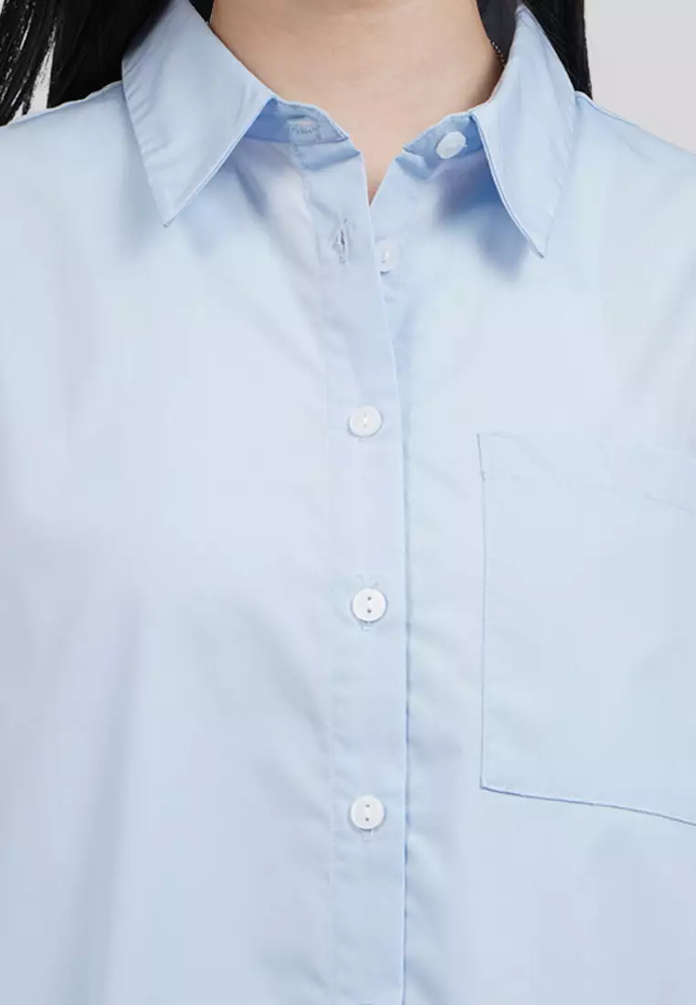 Easy Care Oversized Short Sleeve Shirt