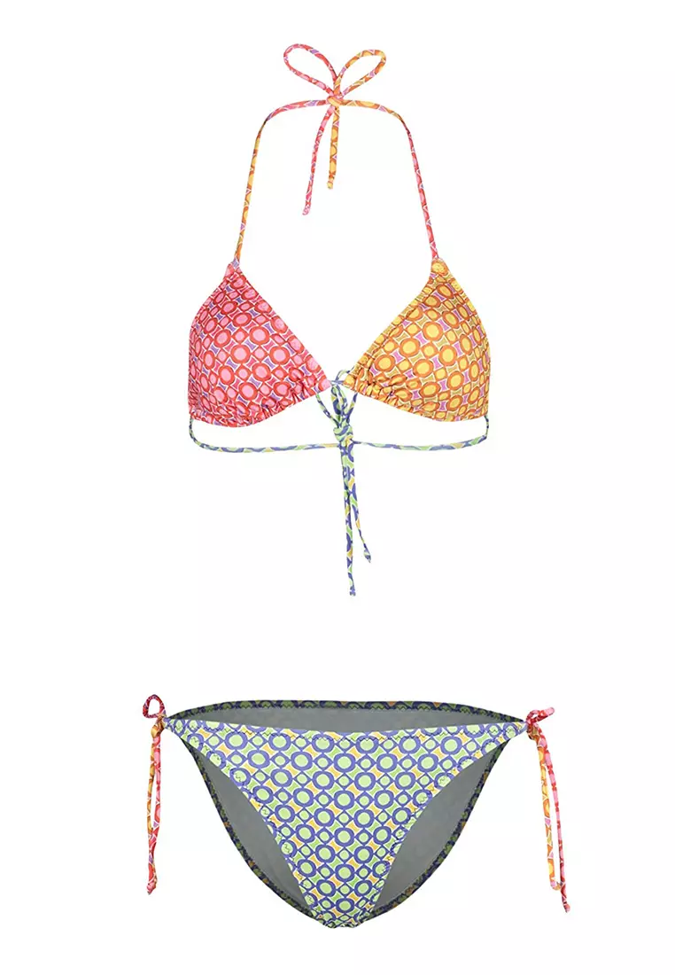 Printed Bikini Top & Bottom