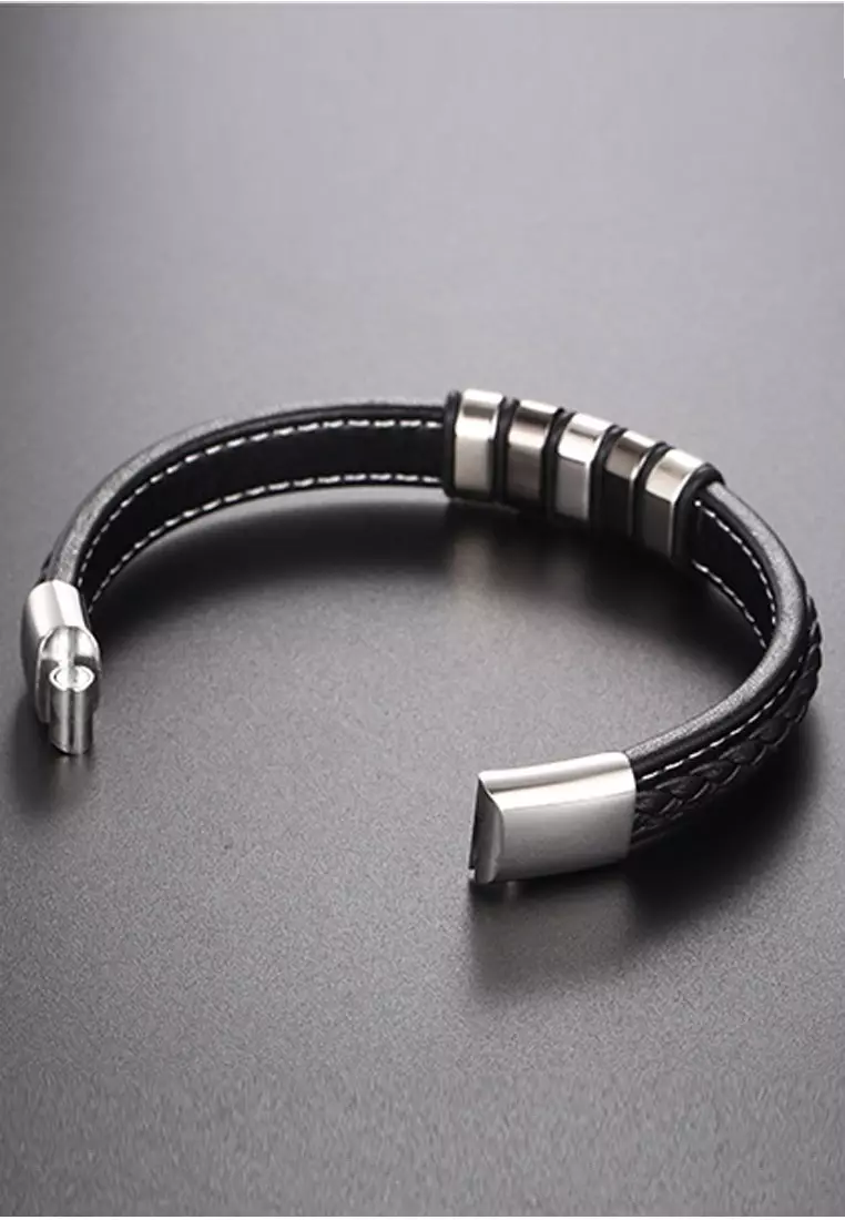 Men's Leather Bracelet