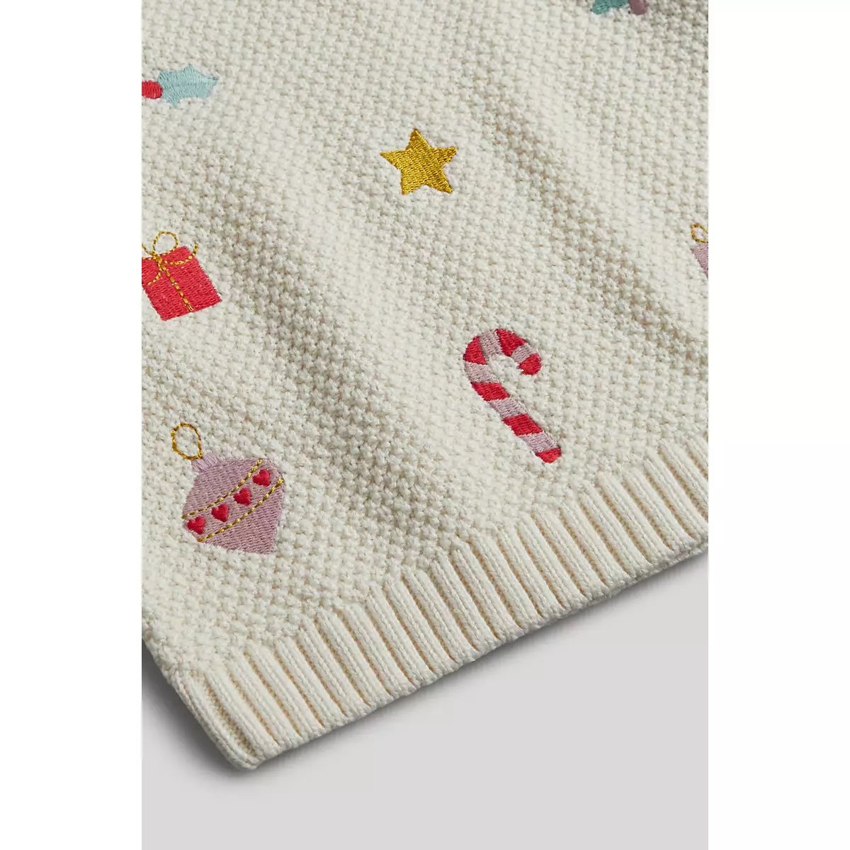Mothercare Festive Embroidered Knitted Jumper - Sweater Bayi Perempuan (Multi)