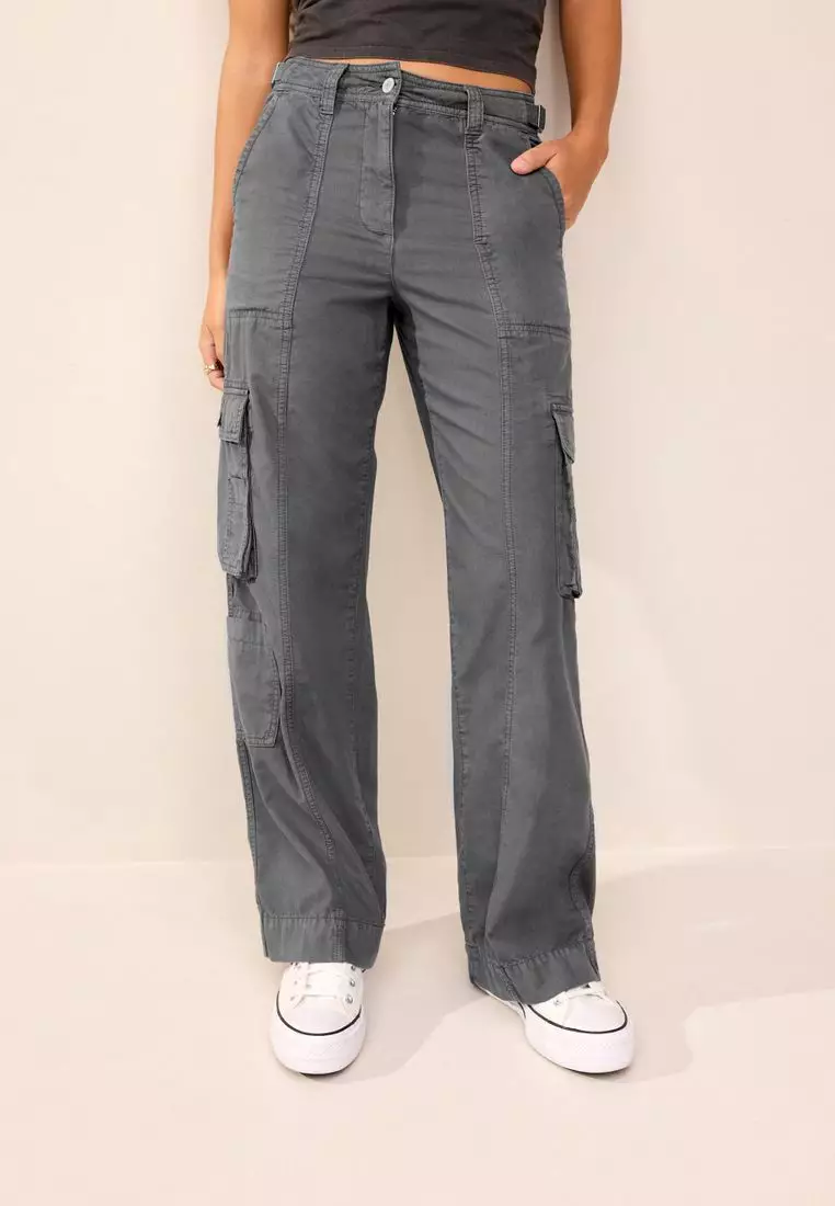 Athena Satin Cargo Pants  Cargo pants, Relaxed style, Cargo