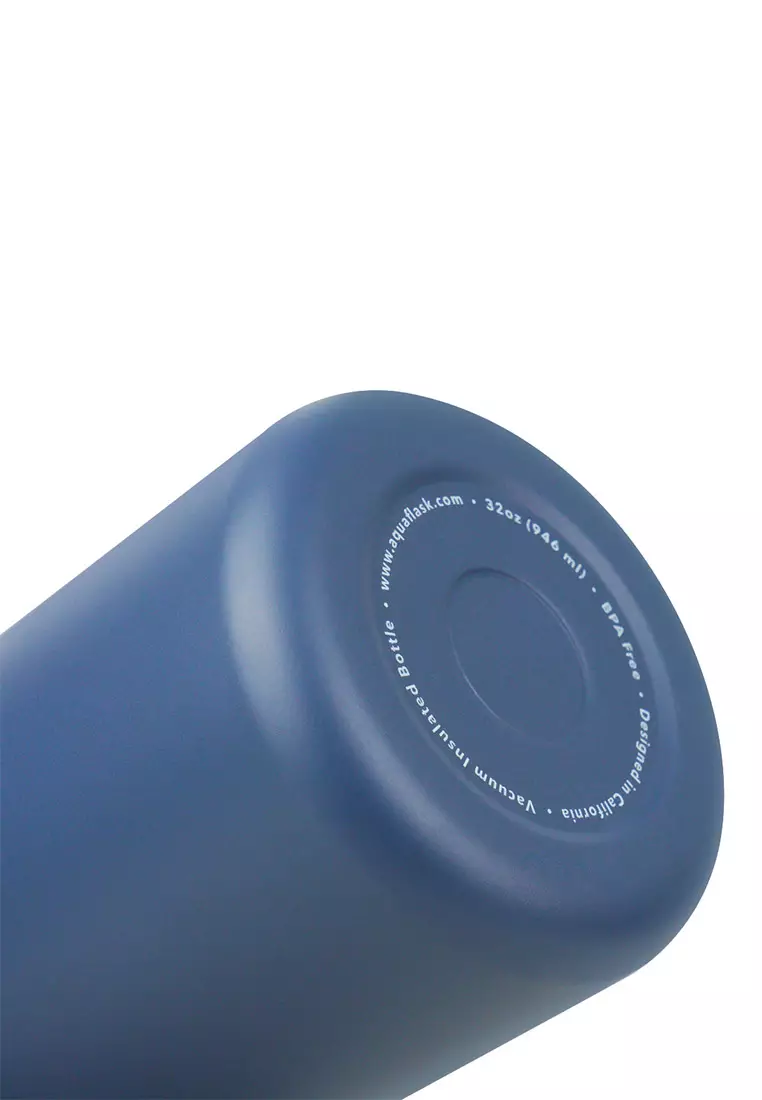 32oz Wide Mouth Water Bottle Denim