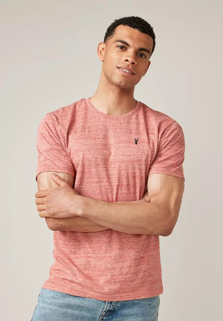 Buy NEXT Stag Marl TShirt Regular Fit Online ZALORA Malaysia
