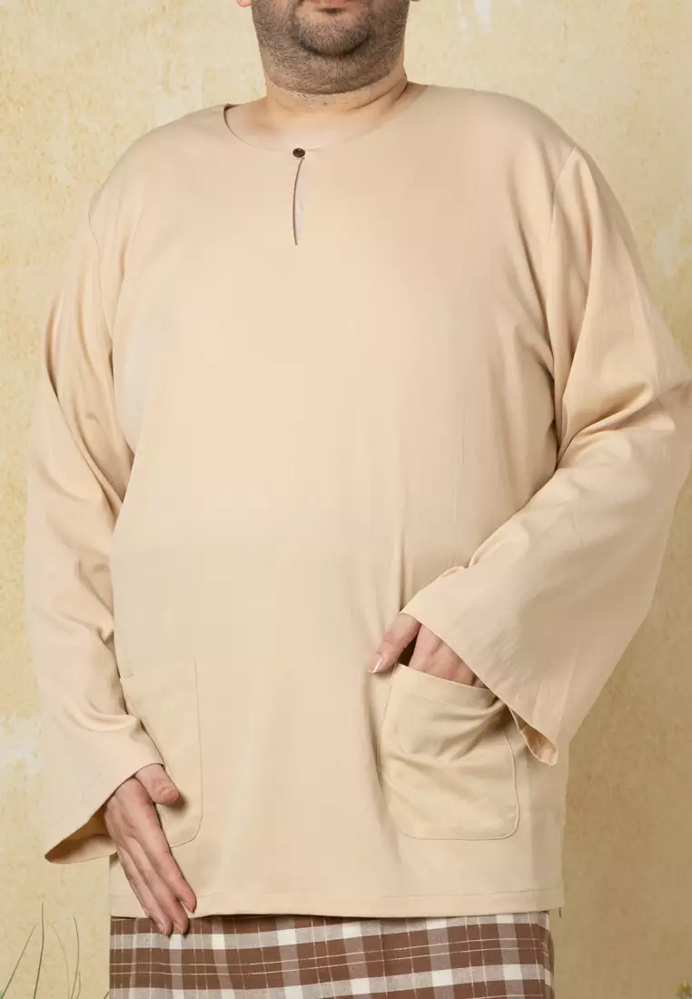 Plus Size Teluk Belanga with Sampin Set