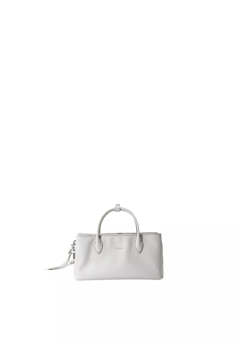 TONA II Top Handle Bag - Light Grey
