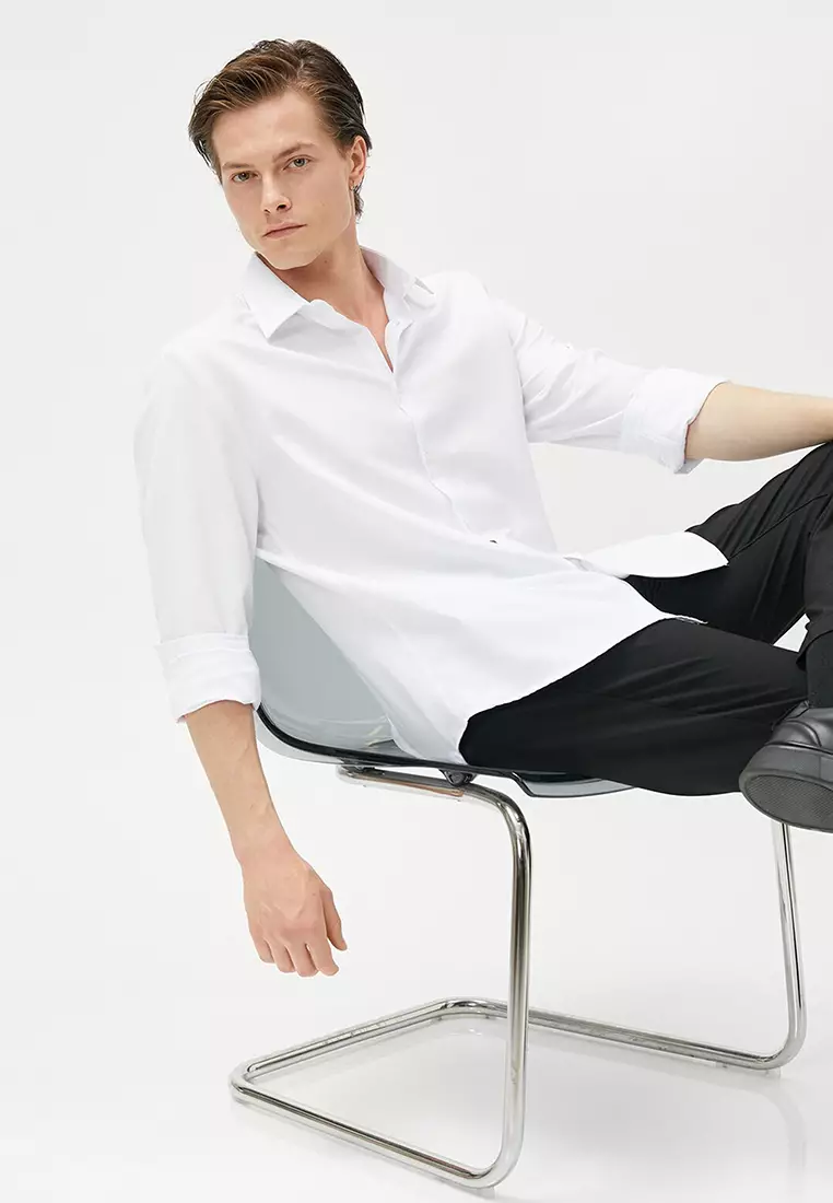 Classic Cuff Collar Shirt
