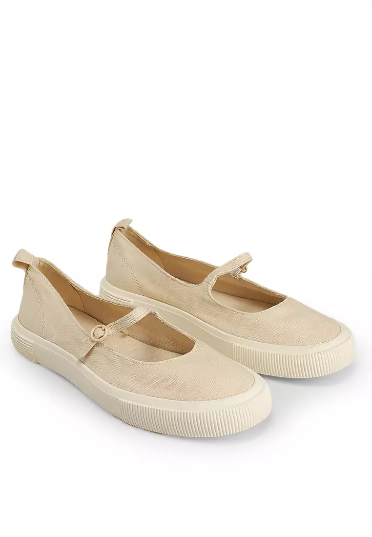 ZARA Mary Jane Ballerina Flats 2025 Buy ZARA Online ZALORA