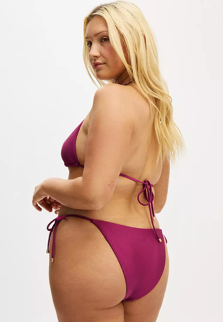 String Tie Side Cheeky Bikini Bottom