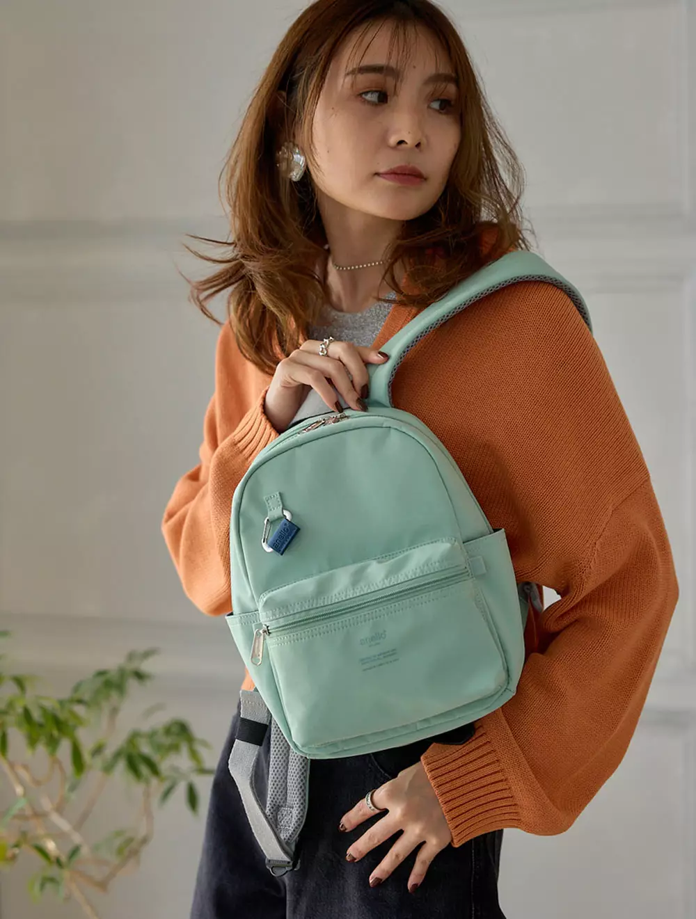 Jual Anello Anello Base Mini Backpack Mint Green Mint Green