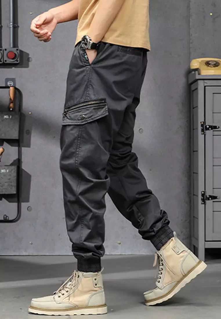 Functional Style Pockets Cargo Pants GJL678