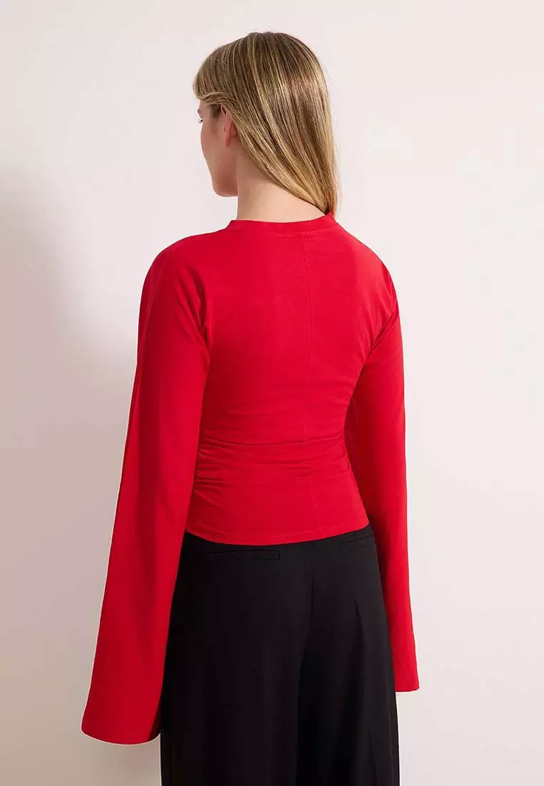 Gathered Detailed Blouse