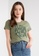 Old Navy green EveryWear Slub-Knit Graphic T-Shirt E6677AA22BF9BFGS_1