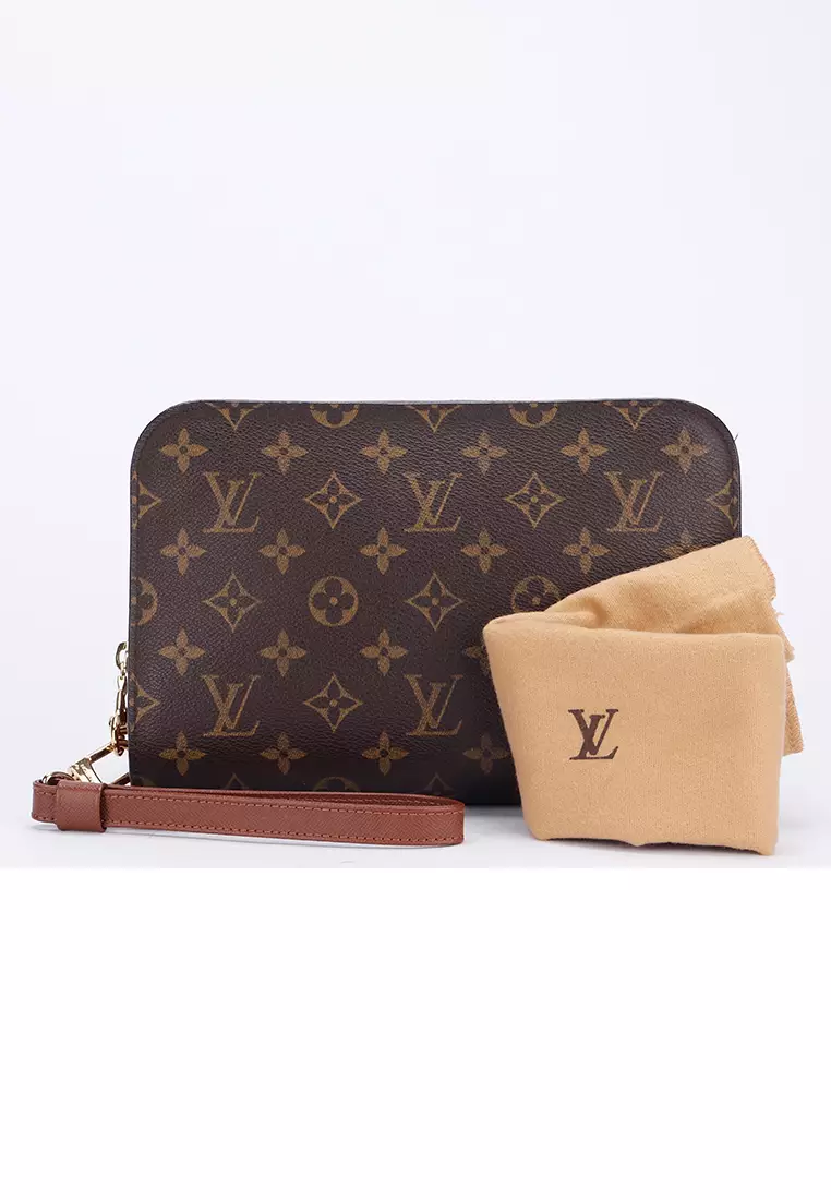 Bag in Monogram canvas, natural leather, gold-plated br…