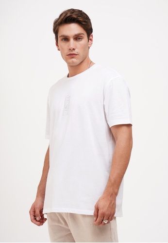OXGN Logo Regular Fit Graphic T-Shirt With Embroidery | ZALORA Philippines