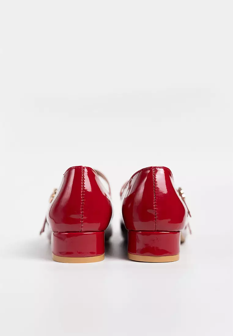 Fiore Mary Jane Glossy Straps