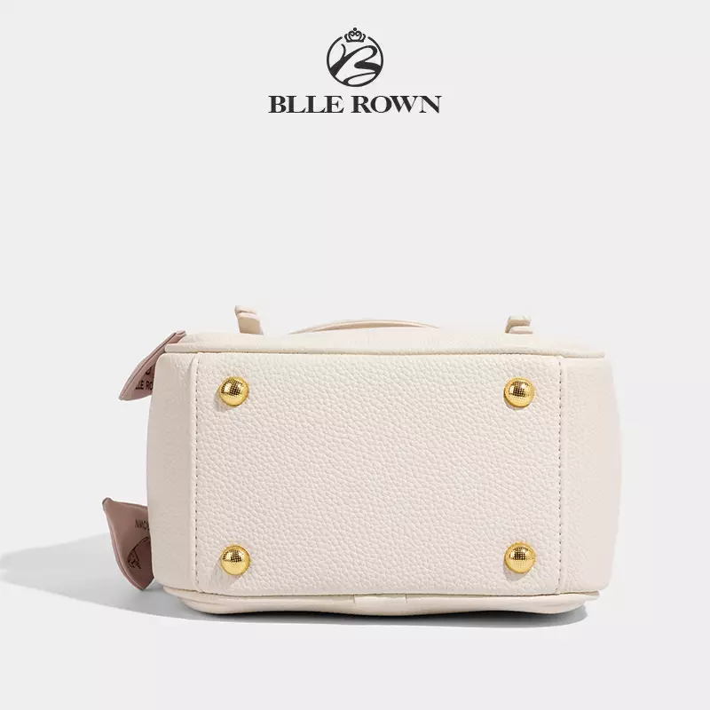 BLLE ROWN Tas Wanita Bentuk Bantal Tas Bahu Tas Selempang Wanita Model Terbaru BR6001-White