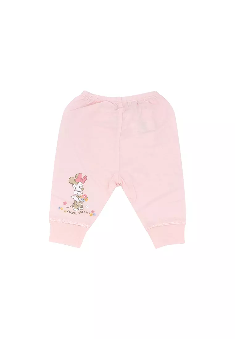 Baby Girl Licensed Newborn Essentials Jogger Pajama Pack of 3 "Pretty as Flower"