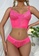 LYCKA pink LEB2250-Lady Two Piece Sexy Bra and Panty Lingerie Sets (Pink) EE9B4US8A38D56GS_4
