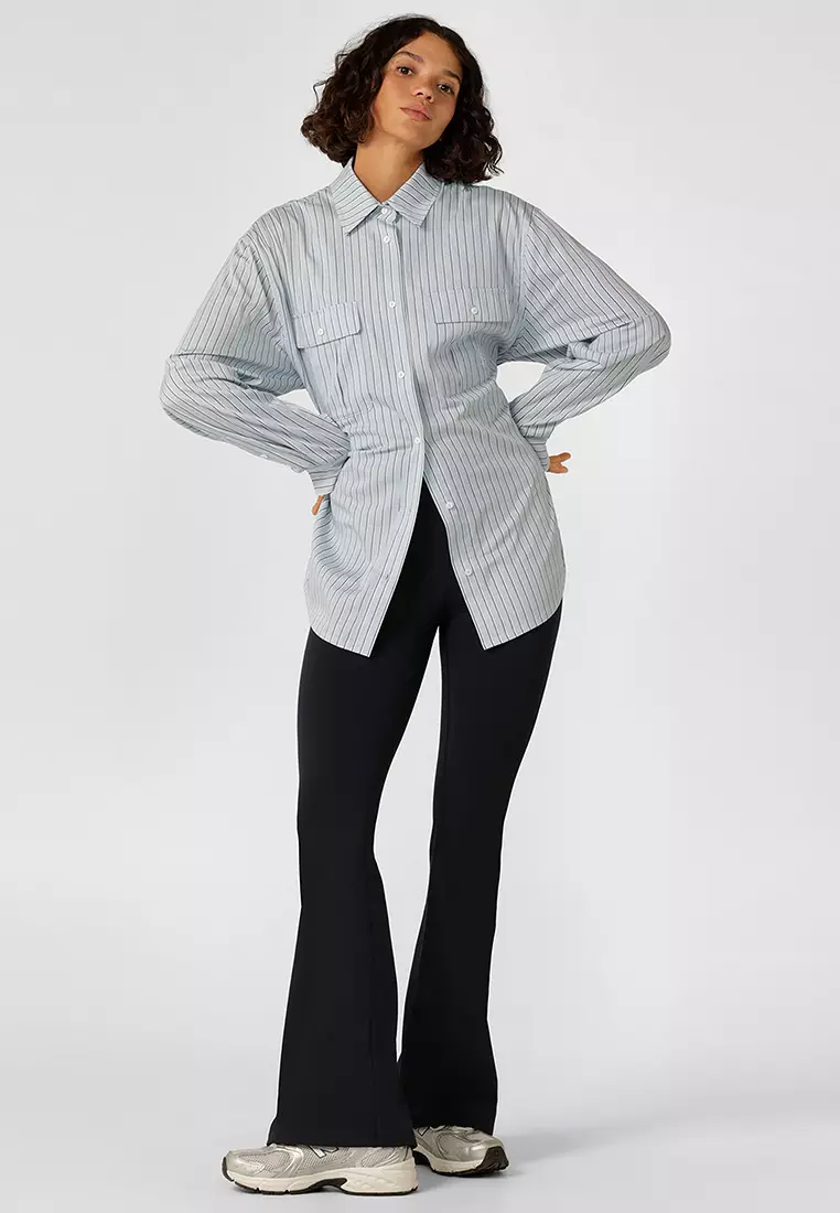 Tie back shirts cheap