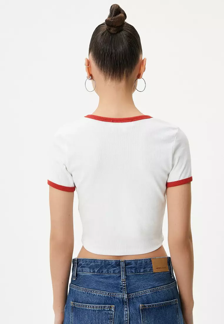 College Crop T-Shirt