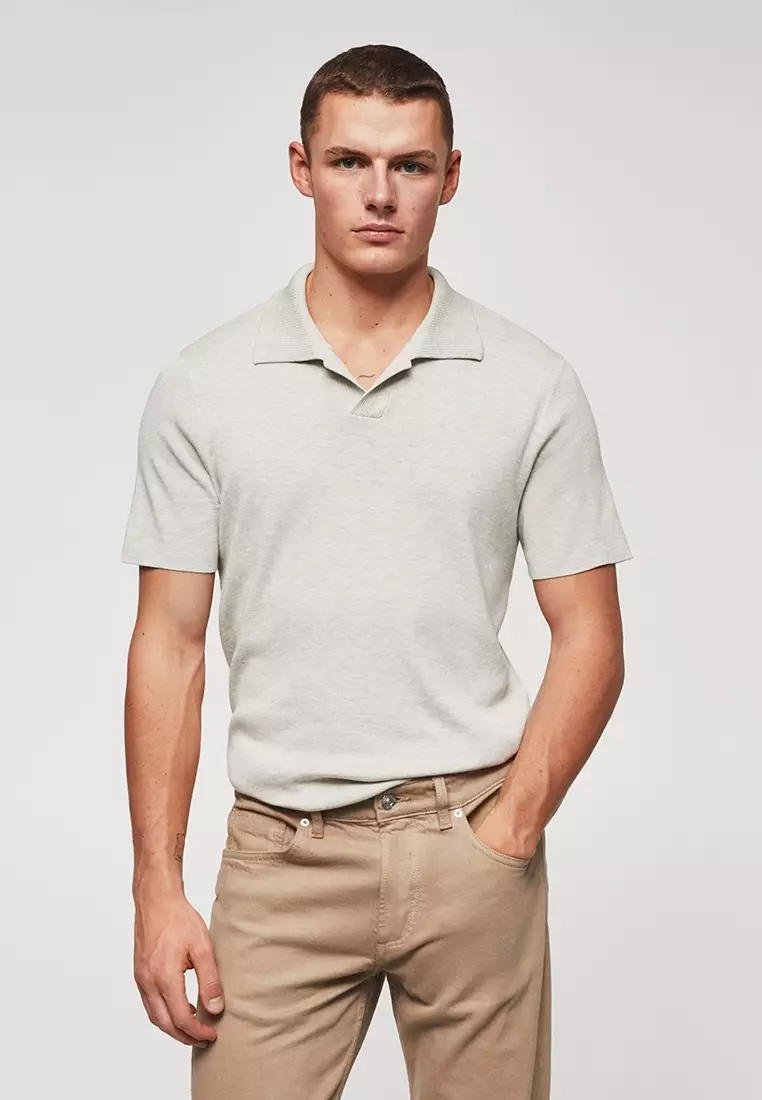 knit polo