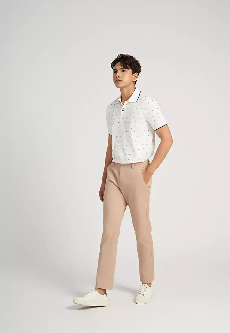 Printed Collar T-Shirt for Men