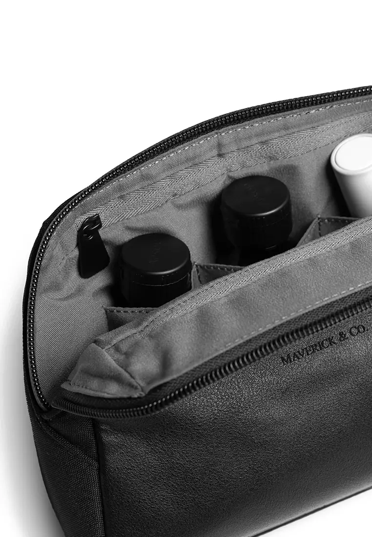 Maverick & Co. ProActive Toiletry Bag Black
