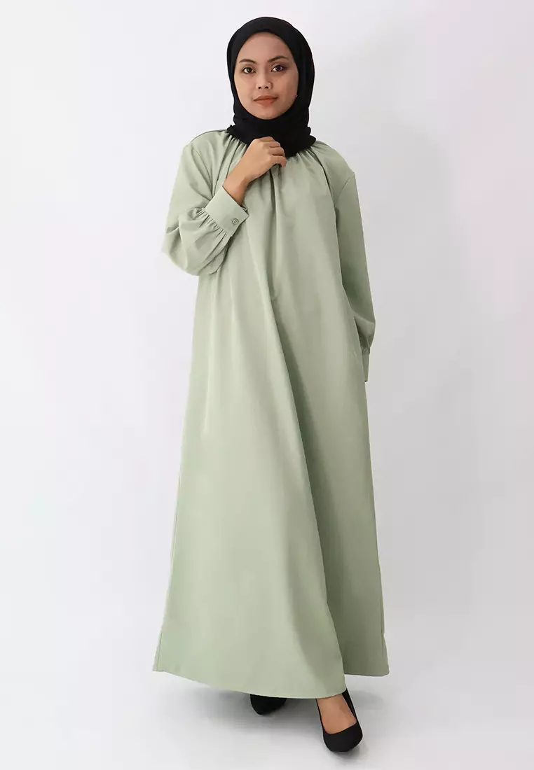 Buy 9months Maternity Pure Qloset Sage Green Belted Maternity Maxi Dress  Online | ZALORA Malaysia