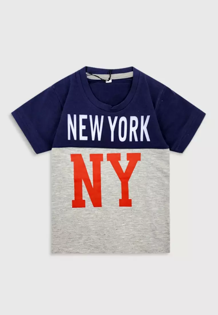 Wakakids Setelan Anak Laki Laki New York 2645 Navy