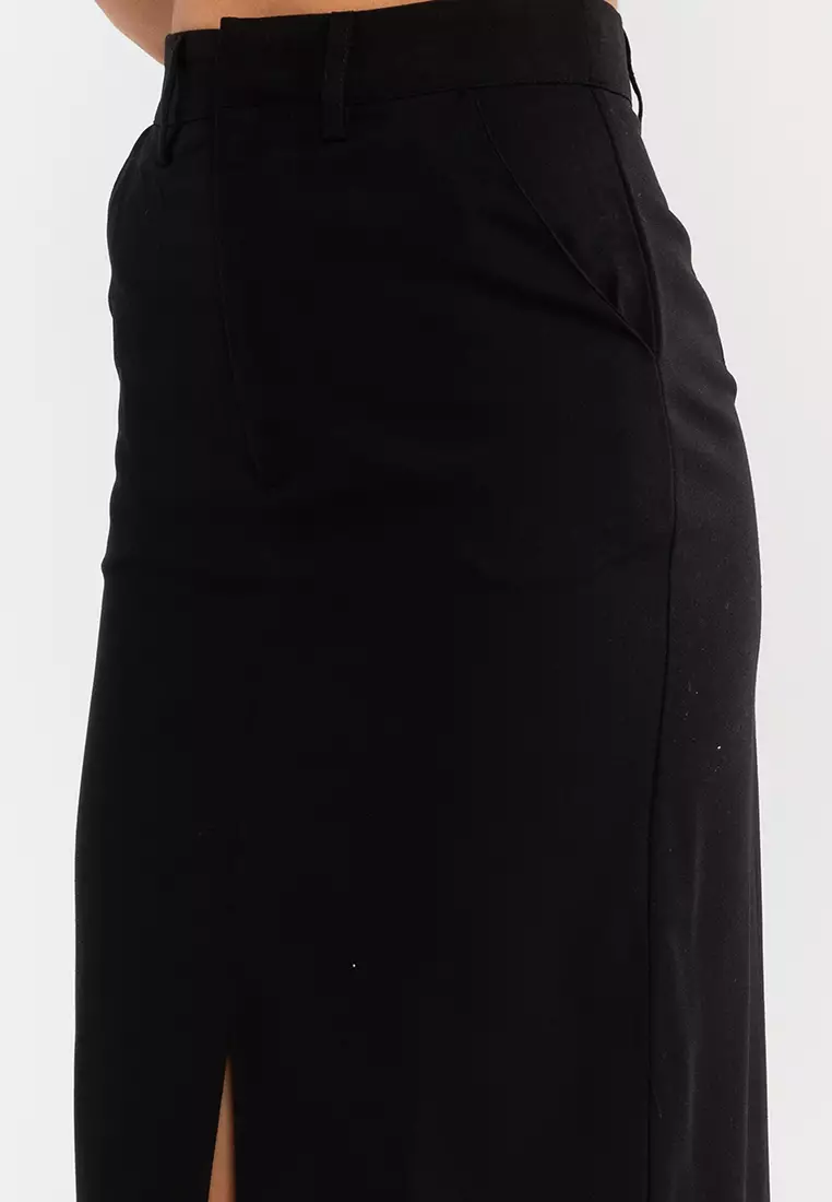 Slit Long Skirt