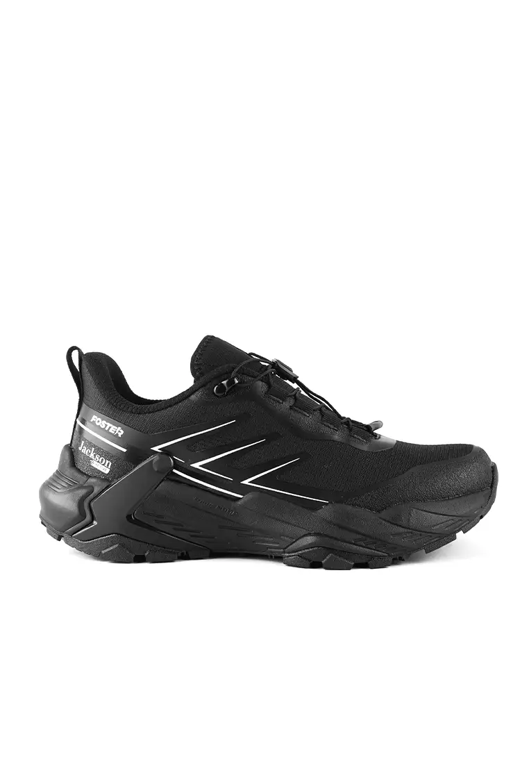 Jackson Active Foster Full Black - Sepatu Sporty