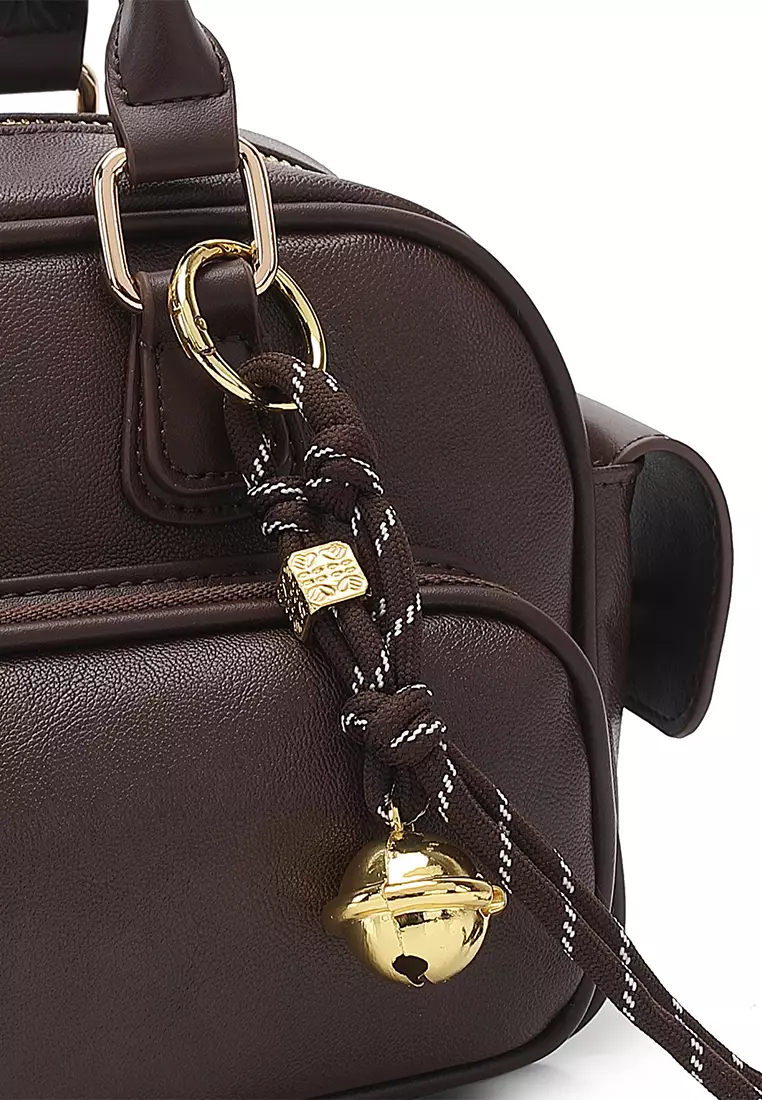 Women's Top Handle Bag / Sling Bag / Crossbody Bag / Shoulder Bag - Dark Coffee