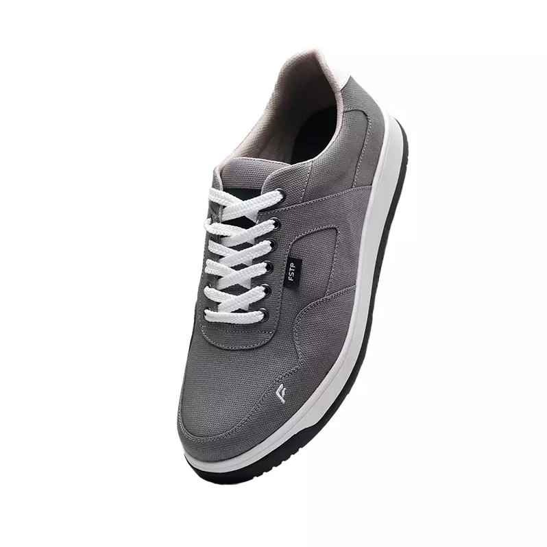 Footstep Footwear Sepatu Pria Sneakers Pop Fortez - Grey Original Shoes